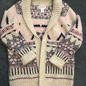 Cat & Jack Fairisle Cardigan